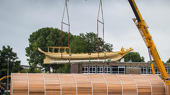Royal Barge returns to museum