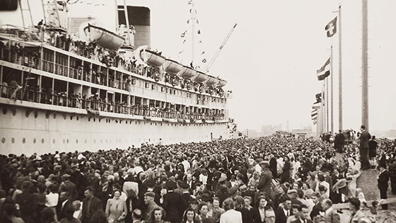 multifaceted exhibition on the passenger ship Oranje