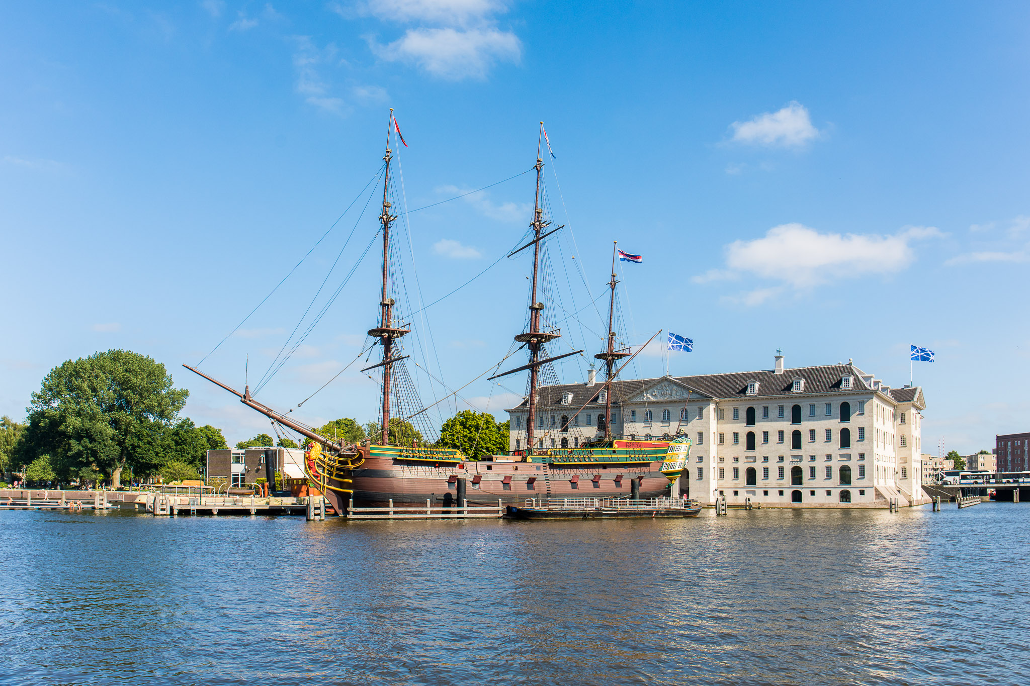 Summer at the Oosterdok