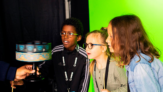 DIY animation wheel: us at sea